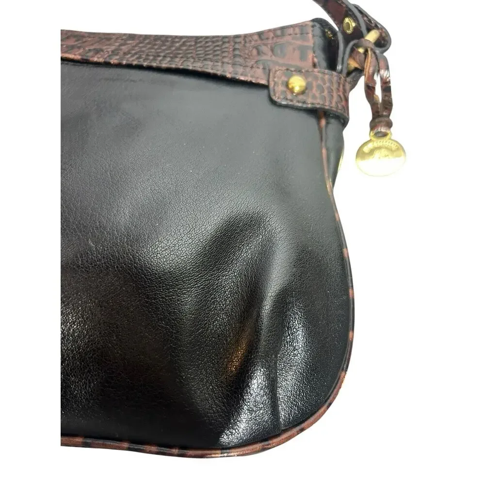 Brahmin Tuscan Louise Melbourne Croc Emb Pebble Leather - Handbag‎
